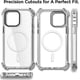 thumbnail image 3 of Funda magnética transparente compatible con MagSafe para iPhone 15 PLUS, resistente a impactos y golpes [no amarillea] [Protección contra caídas militares] y antiarañazos., 3 of 3