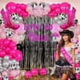 thumbnail image 2 of Kit de guirnaldas con forma de arco con forma de globo ECEAE, Cowgirl Last Rodeo Party, 2 of 8