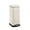 Cream White, variant on Huisuilinss 8 Gallon/ 30L Trash Can,Kitchen Trash Can with Lid,Step Trash Bin Fingerprint-Proof For Office Bedroom Bathroom Brushed Stainless Steel Garbage Can