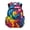 Colorful Abstract, variant on FUIALDOLG Dog Paw & Bone Pattern School Bag with Pockets Padded Straps Kids School Backpack for Girls, Waterproof 17 Inch Zaino per ragazze for Middle School Travel High School