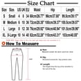 thumbnail image 3 of Wycnly Pants for Women Womens Suit Pants Business Casual Solid Button Mid-Waist Straight Leg Trousers Fashion Lightweight Pocket Harem Blazer Long Pants, 3 of 3