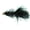 Black, variant on Creative Angler Gold Bead Flash A Bugger Fly Fishing Flies for Trout