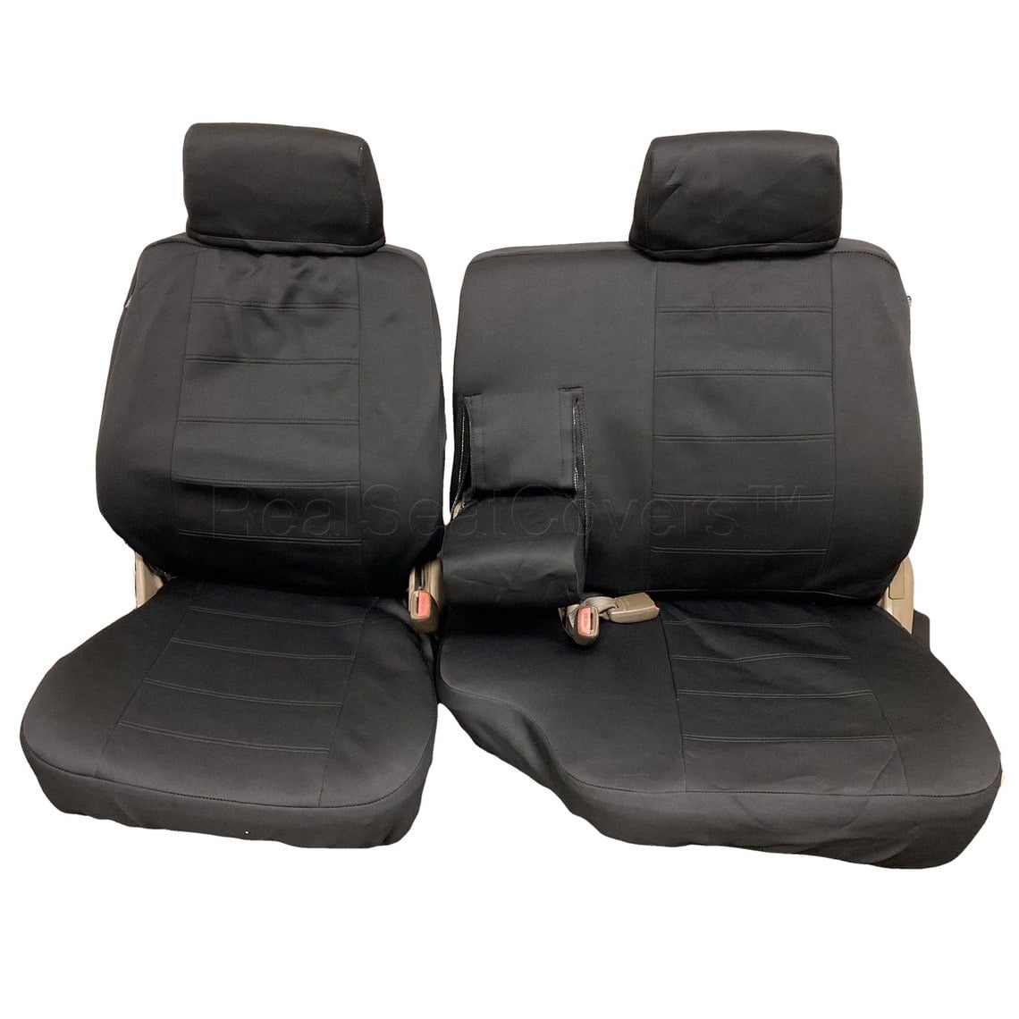 100% Waterproof Neoprene cover for toyota tacoma rcab xcab front 60/40 split bench (Black) - Walmart.com