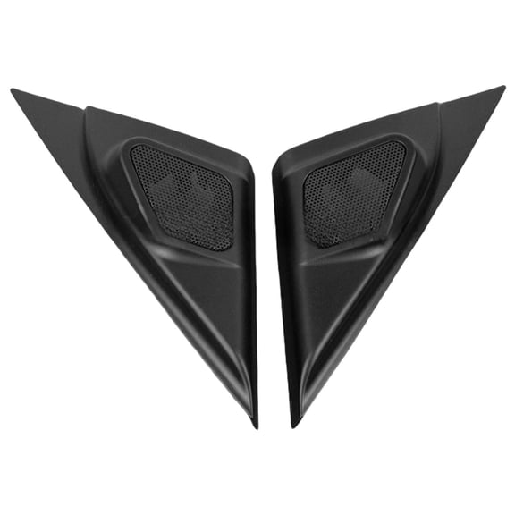 Pack Of 2 Interior Front Car Door Speakers Window A Pillar Covers Trim Tweeter Panel Speakers Installation Accessories