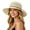 M155 Khaki, variant on Beach Hats Women Summer Hiking Lightweight Breathable Cowboy Straw Sunhat With Drawstring Fashion Wear Outdoor Ladies Women Trendy Cap Beige