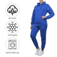 thumbnail image 4 of Womens Fleece Lined Pullover Hoodie And Jogger Set (S-3XL), 4 of 5