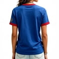 thumbnail image 3 of Never Forget 9/11 Memorial V Neck Tee for Women 25th Anniversary 2001-2026 American Flag Twin Towers Tribute September 11 Patriotic Casual Shirt, 3 of 3