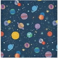 thumbnail image 5 of GZHJMY Space Planet Cloth Napkins Set of 4, Reusable Washable Oversized Table Napkins for Family Wedding Dinner Party Home Decor, 20 Inch Decorative Washcloths, 5 of 7