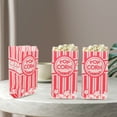 50pcs Popcorn Bags Popcorn Paper Bags Paper Popcorn Bags Grease Proof