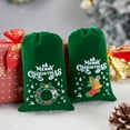 thumbnail image 5 of Xsylife 12PCS Christmas Candy Bag Cute Drawstring Present Bags Holiday Apple Treat Bags for Party Decoration Supplies, 5 of 7