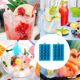 thumbnail image 5 of 2 uds molde para bandeja de hielo cubitos de hielo cuadrados-azul (con tapa) MFZFUKR CPB-US-CJZ141-3, 5 of 5
