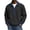 22#Gray, variant on Mens Long Sleeve Shirt Waffle Henley Denim Collar Button Down Pullover Casual Work Top Quarter Button Thermal Fall Winter Oversized Retro Western Streetwear Black 3XL
