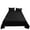 Black #2, variant on Hotel Luxury Bed Sheets | Soft Microfiber Bedding | Wrinkle & Fade Resistant | Queen Size Fitted Sheet | 1 Piece