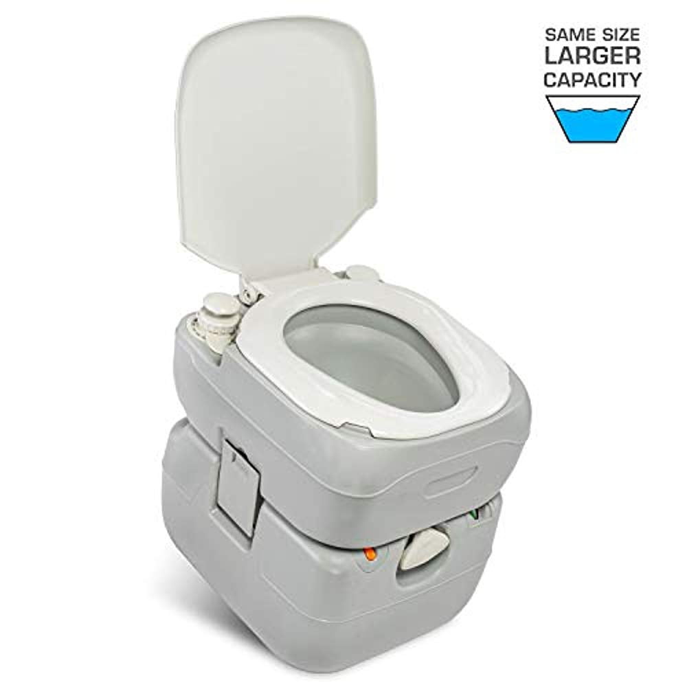 Jumbl Advanced Portable Outdoor Camping and Travel Toilet 5.8 Gallon