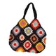 thumbnail image 3 of Bolso de hombro de las mujeres bohemias Bolsos Hollow Out Picnic Photo Props Viajes de verano Chic Casual Hecho a mano para cosméticos de sol , negro Hugo Bolso De Ganchillo, 3 of 10