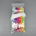 thumbnail image 1 of Ambesonne Abstract Bedding Set 3 Pcs, Colorful Spring Tree, Twin, Multicolor, 1 of 3