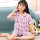 thumbnail image 4 of Sanriod-Pijama de Anime Cinnamoroll Melody para niños, ropa informal, disfraz, camiseta de manga corta, pantalones cortos, regalo, 4 of 4