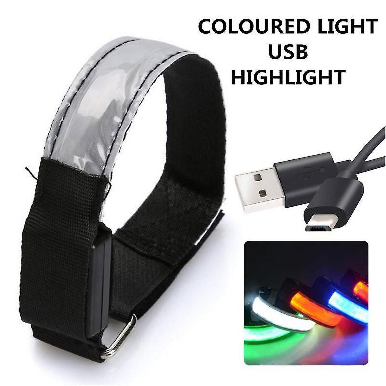 Usb Safety Light Outdoor LED Night Run Light Luminous Flashing USB Safety Reflective ...