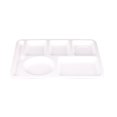 thumbnail image 1 of Heat Imitation Porcelain Compartment Fast Food Trays Specifically Designed For School And Unit Canteens Commercial Grade Tableware, 1 of 4