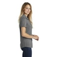 thumbnail image 2 of Sport-Tek Women's PosiCharge Tri-Blend Wick ing Polo. LST405, 2 of 2