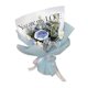 thumbnail image 4 of Ramo de flores de punto, regalo para el día de la madre, flores de ganchillo decorativas terminadas para Azul, 4 of 9