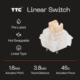 thumbnail image 3 of Teclado para juegos Highground Trailhead 65% mecánico con cable USB, 3 of 8