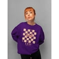 thumbnail image 2 of Leo The Lion Emoji - Zodiac Vibes Graphic Women's Sweatshirt, 2 of 4