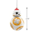 thumbnail image 4 of Hallmark Star Wars BB-8 in Santa Hat Christmas Ornament, 4 of 5