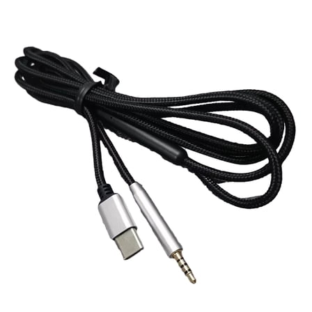 USB C to 2.5mm Male Cable for QC25/QC35/QC35II/QC45/NC700/Y40/Y45/Y50 Headset Wires Enhanced Music Experience