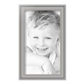 thumbnail image 2 of ArtToFrames 8" x 14" Silver Picture Frame, 8x14 inch Silver MDF Poster Frame (WOM-5329),  Pack, 2 of 8