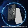 thumbnail image 2 of Allytechgroup Carbon Fiber Case for iPhone 15, Slim Lightweight Magnetic Back Cover Support Wireless Charging Non-Slip Shockproof Anti-Scratch for iPhone 15 Women Men, Lightblack, 2 of 9