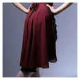 thumbnail image 4 of Ballet Skirt Women Adults Long Chiffon Ballet Classical Dance Skirts Lace Up Double-sided Ballet Skirts Ballet Dance, 4 of 7