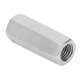 thumbnail image 3 of 10Pcs Coupling Nut Hex 304 Stainless Steel Rod Connector Nut M8 Thread Fastener Accessory, 3 of 5