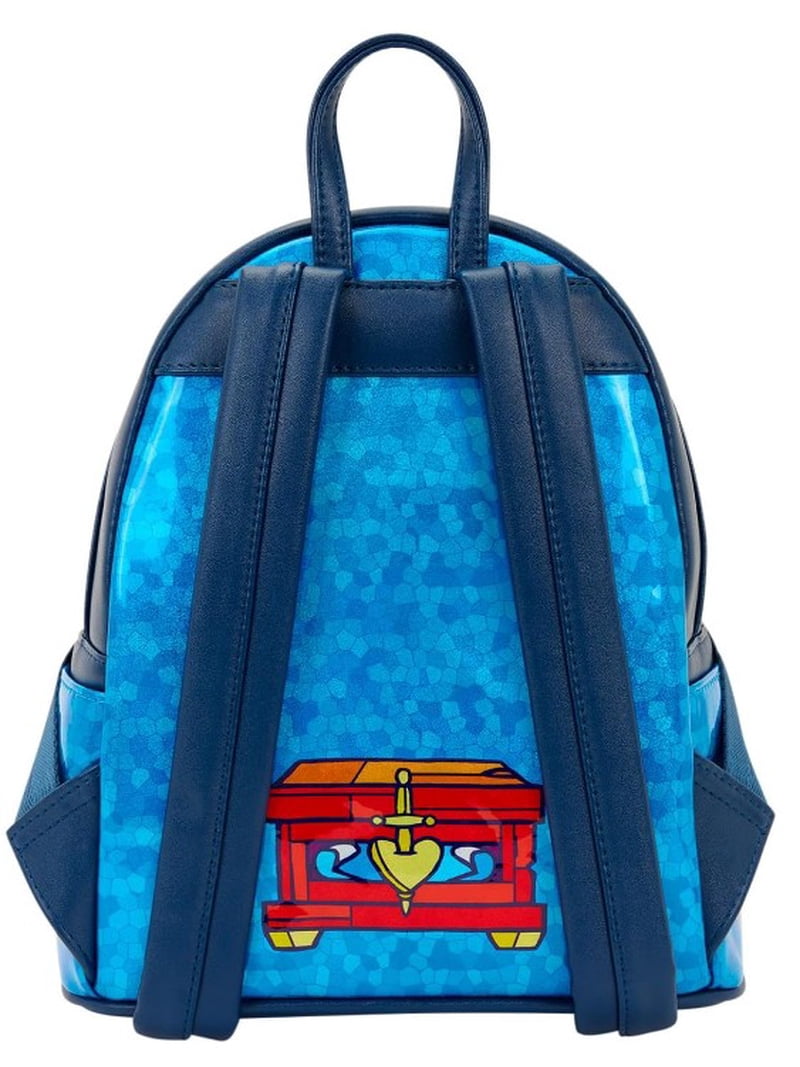 New With Tags Loungefly Stained Glass Snow White Mini Backpack Exclusive Loungefly Disney Princess Stained Glass Snow White Mini  main image 2