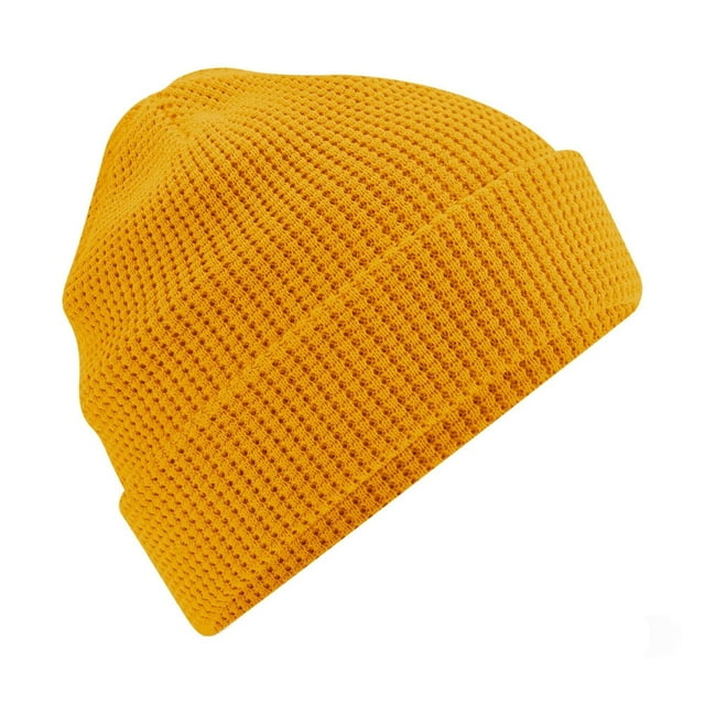 Beechfield Bonnet en Coton Biologique Gaufré