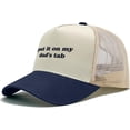 thumbnail image 2 of Put It On My Dad's Tab Hat Women Baseball Hat Graphic Hat, 2 of 7