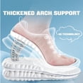 thumbnail image 6 of Liwarace 4D Insole Orthopedic Insoles Shoe Pads Sport Insole Breathable Soft Feet Care (Gray, 35-36), 6 of 11