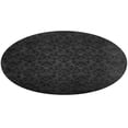 thumbnail image 5 of Black Damask Background Round Carpet Circle Rug Outdoor Patio Area Rug Washable Large Area Rugs Hallway Room Decor Fitness Mats, 5 of 8