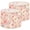 Color 2, variant on Lamp Shades Set of 2 Watercolor Floral Shades Blue Grey Leaves 13" x 13" x 10" Lampshade for Table Lamps Floor Lamps Lamp Shade Replacement Easy Assembly Required