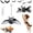 1pc, variant on 2027 New Flying Bat Toy for Dogs Cats, Hanging Flapping Wing Interactive Toy Authentic Chirping/Feather Sounds