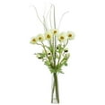 thumbnail image 1 of Nearly Natural 1566-CR Poppy & Grass Artificial Arrangement - Cream, 1 of 1