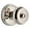 Polished Nickel, variant on Grandeur Geobou_Sd_Na Georgetown Solid Brass Rose Single Dummy Door Knob - Grey