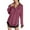 Purple, variant on Censtreet Nightgowns for Women Button Down Night Gowns Short Sleeve Sleep Shirt V Neck Nightshirt Soft Sleepwear Pajams Dress