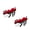Red, variant on TUFFY® Desert Ant, 2-Pack Durable Dog Toys