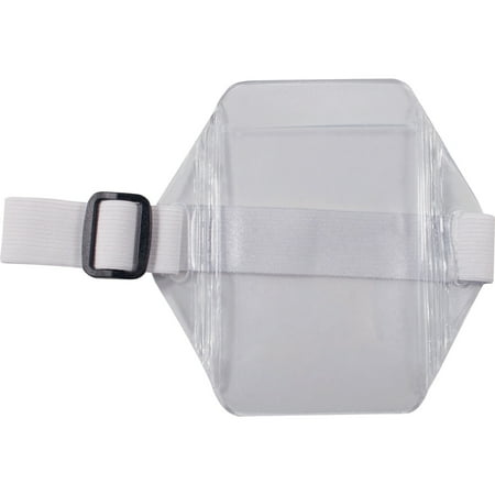 UPC: 0091141756499 | Advantus  AVT75649  Arm Badge Holder  12 / Box  White Clear