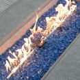 thumbnail image 4 of Elementi Plus Riviera Propane Fire Pit for Outside Outdoor Fire Pit Table Smokeless Firepit Concrete Rectangular Fire Table Patio Heater Fireplace 60000 BTUs - Light Grey, 60 x 31.9 Inches, 4 of 10