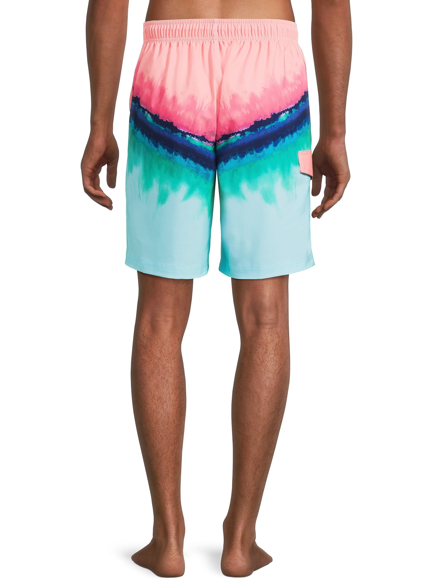 George Men's and Big Men's E-Board Swim Trunks with UPF 50+, 9" Inseam, Sizes S-3XL