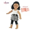 Emily Rose 18 inch Doll Clothes 2-Piece Casual Spring Summer Outfit Gift Boxed Compatible with 18 Inch American Girl and Similar Dolls