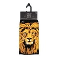 thumbnail image 3 of ODD SOX – Lion Face Animal Novelty Crew Socks – Gender Neutral  Size Large – Comfy Cotton Blend –, 3 of 6
