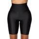 thumbnail image 2 of Pantalones cortos Prolriy para mujer, para entrenamiento, gimnasio, elásticos, de ciclismo, de cintura alta, deportivos, color negro, talla L, 2 of 8